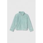 Columbia bluza copii culoarea turcoaz, neted