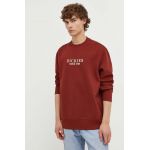 Dickies bluza barbati, culoarea bordo, cu imprimeu