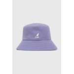 Kangol palarie de lana culoarea violet, de lana
