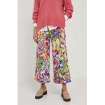 Rich & Royal pantaloni femei, lat, high waist