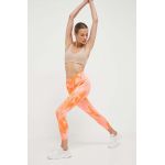 adidas by Stella McCartney leggins de antrenament TruePurpose Optime culoarea portocaliu, modelator