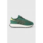adidas Originals sneakers din piele întoarsă RETROPY culoarea verde