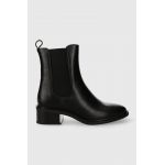 Answear Lab cizme femei, culoarea negru, cu toc drept