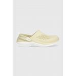 Crocs papuci Literide 360 Clog femei, culoarea bej 206708