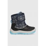 Geox cizme de iarna copii FLANFIL B ABX culoarea albastru marin