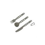 Sea To Summit set de tacâmuri de călătorie AlphaSet Cutlery Set culoarea gri