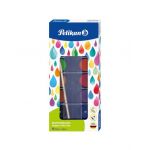 Acuarele pastila + pensula Pelikan 12 culori, En-gross