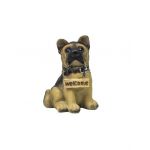 Decoratiune pentru gradina, din rasina, model catel, inaltime 14cm / ZTS 8021 Engros