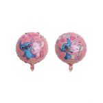 En-gros Balon din folie metalizata, figurine animate, cu bat pentru sustinere, 44.5×50cm