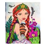 Pictura cu diamante pe sasiu lemn 20*30cm GM516 Engros