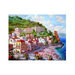 Pictura cu diamante pe sasiu lemn 40*50cm GM536 Engros