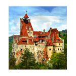 Pictura cu diamante pe sasiu lemn Bran 40*50cm GM097 Engros