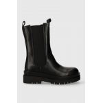 Answear Lab cizme femei, culoarea negru, cu platforma