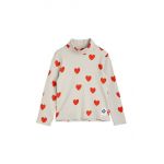 Mini Rodini longsleeve copii culoarea gri, modelator