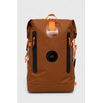 adidas by Stella McCartney rucsac femei, culoarea maro, mare, cu imprimeu