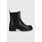 Answear Lab cizme femei, culoarea negru, cu toc plat
