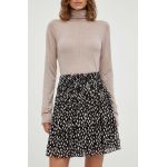Lovechild fusta culoarea negru, mini, evazati