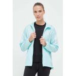 adidas Performance jachetă de alergare Own The Run culoarea turcoaz, de tranzitie