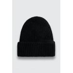 Answear Lab caciula de lana culoarea negru, din tricot gros