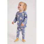 Bobo Choses longsleeve din bumbac pentru bebeluși culoarea violet, modelator