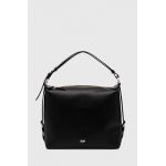 Dkny poseta de piele culoarea negru