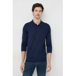 Michael Kors pulover de lana barbati, culoarea albastru marin, light