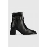 Vagabond Shoemakers cizme de piele HEDDA femei, culoarea negru, cu toc drept, 5602.001.20