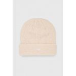 adidas Originals caciula culoarea bej, din tesatura neteda
