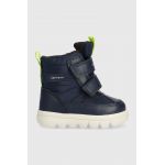 Geox cizme de iarna pentru copii B365BG 0FU54 B WILLABOOM B AB culoarea albastru marin