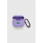 Lacoste husa pentru casti AirPods Pro 2 culoarea violet