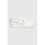 Reebok Classic sneakers CLUB C culoarea alb