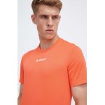 adidas TERREX tricou sport TERREX Multi culoarea portocaliu, uni HZ6259