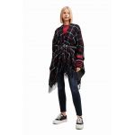 Desigual poncho culoarea negru