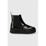 Puma cizme Mayze Chelsea Jelly Wns femei, culoarea negru, cu toc plat