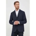 Armani Exchange sacou barbati, culoarea albastru marin