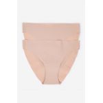 women'secret chiloti 2-pack culoarea bej