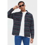 Billabong camasa din bumbac barbati, culoarea gri, cu guler clasic, regular