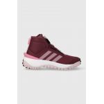 adidas pantofi copii FORTATRAIL BOA K culoarea roz