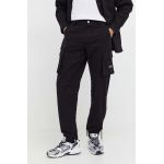 GCDS jeansi barbati, culoarea negru