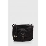 Pepe Jeans poseta de piele culoarea negru
