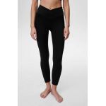 Undress Code colanti 618 Half Moon Leggins Black femei, culoarea negru, neted