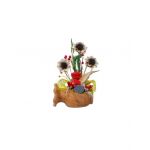 Aranjament, ulcior mic cu flori / EXT 10392 Engros