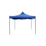 Cort pavilion metalic pentru gradina, evenimente, impermeabil anti soare dimensiune 3x3 metri / CC 9849albastru Engros