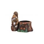 Ghiveci din ceramica, model veverita, lungime 23cm / EXT 7067 Engros