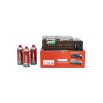 Pachet aragaz camping cu arzator mare, 2.2Kw, cu gril si tava + 3 butelii 410ml / ZTS 5615_1 Engros