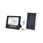 Proiector cu panou solar Horoz, Tiger-100w, 6400k, 1500ml, IP65, cu telecomanda / EXT 068-012-0100 Engros