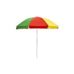 Umbrela protectie soare multicolora diametru 240cm si inaltime 220cm multicolora, stalp 33mm / CC9845 Engros