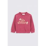 Coccodrillo bluza copii culoarea bordo, cu imprimeu