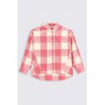 Coccodrillo camasa de bumbac pentru copii culoarea roz