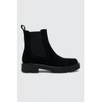 Medicine botine culoarea negru, cu platforma
